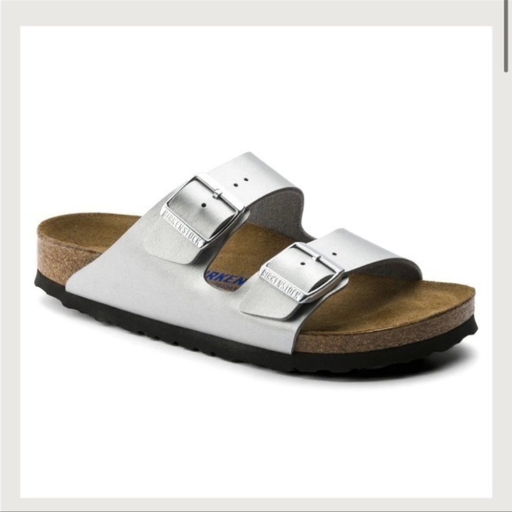 New Birkenstock Arizona soft-bed sandals women size 38